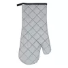 ASI COLLECTION Heat-Resistant Grill Glove 18x38cm Silver with Black Stitching