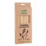 GoGreen Compostable Reed Straws 20 pcs Natural Drinking Straws