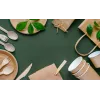 GoGreen Compostable Reed Straws 20 pcs Natural Drinking Straws