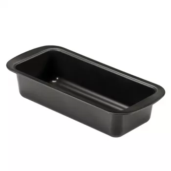 NEWILL Bread Loaf Pan 25x11x6.4 cm Black Non-Stick Carbon Steel