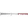 ASI COLLECTION Stainless Steel Sausage Grill Grate 62x18x7cm with Wooden Handle