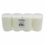CANDELA Grave Candles Oil Set of 4, Burning Time ~60h, White