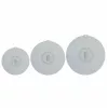 ASI COLLECTION Silicone Lid Set of 3 Ø20/26/30cm Grey