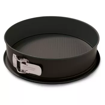 NEWILL Springform Cake Tin Ø26x7.6cm Black Non-Stick Carbon Steel