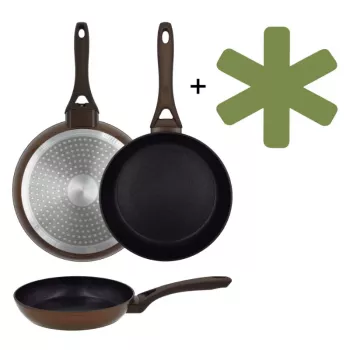 NEWILL Natura Frying Pan Ø28 cm Induction Brown with Guard