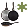 NEWILL Natura Frying Pan Ø28 cm Induction Brown with Guard