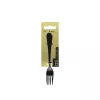 ASI COLLECTION Cake Forks 2pcs Black 1.5mm Stainless Steel Dessert Forks