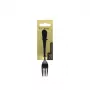 ASI COLLECTION Cake Forks 2pcs Black 1.5mm Stainless Steel Dessert Forks