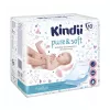 Kindii Pure & Soft Baby Changing Mats 60x60 cm, 10 Pack, Waterproof Disposable Underpads, White