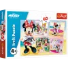 TREFL Puzzle 60 Pieces - Lovely Minnie - Disney Minnie Mouse
