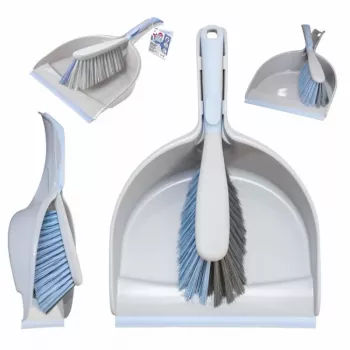 YORK BACTERIA STOP Dustpan with Brush Bacteria Stop 23x33x10cm
