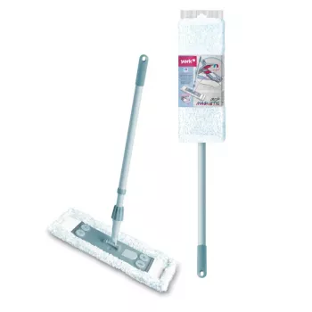 YORK Mop Brush 47x17 cm with Telescopic Handle 70-145 cm, Magnetic
