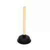 YORK Sink Cleaner with Wooden Handle - Flexible Stainless Steel Drain Brush, 60 cm
