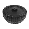 LEAN CARS Rear Wheel for XMX611 - 250 mm All-Terrain Replacement Wheel, Hexagonal Drive Shaft, 12V Ride-On Car Compatible