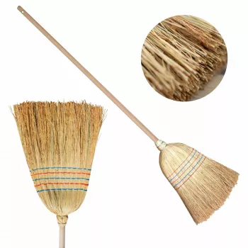 YORK Universal Broom with Wooden Handle Sorgo