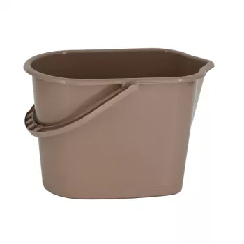YORK Rectangular Bucket 14L 34x30x33cm Anthracite