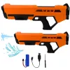 LEAN TOYS Water Rifle Pistol Electric Automatic Orange