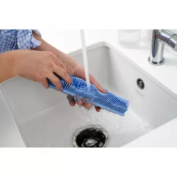 YORK BACTERIA STOP Rubber Floor Brush Head 34 cm with Antimicrobial Bristles