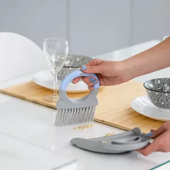 YORK BACTERIA STOP Table Dustpan with Brush
