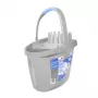 YORK BACTERIA STOP Bucket with Push Button 12 L Grey