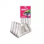 YORK Replacement Microfiber Cloth for Smart Flat Mop 45x15cm Grey/White