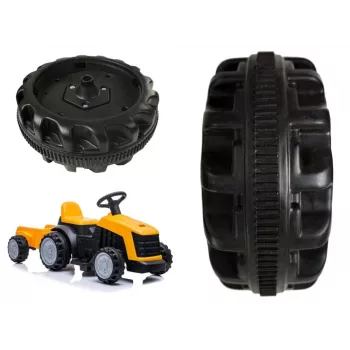 LEAN CARS Front Wheel for Tractor TR1908 - 13x5.00-6, Turf Tread, Tubeless, Steel Rim