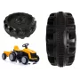 LEAN CARS Front Wheel for Tractor TR1908 - 13x5.00-6, Turf Tread, Tubeless, Steel Rim