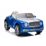 LEAN CARS Battery-Powered Bentley Mulsanne Blue Painted 12V Kids Ride-On Car