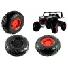 LEAN CARS EVA Wheel for XMX Buggy – 250 mm Replacement Wheel, Black