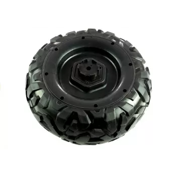 LEAN CARS EVA Wheel for XMX Buggy – 250 mm Replacement Wheel, Black
