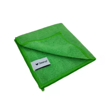 QLEANUP Microfiber Cloths 250gsm 30x30 cm, 10 pcs, Green