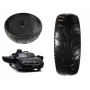 LEAN CARS 5815 Front Wheel for JE1001 BMW i8 Kids Electric Ride-On Car