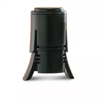 Le Creuset Sparkling Wine Stopper SW-106 Champagne Stopper 9cm Matte Black