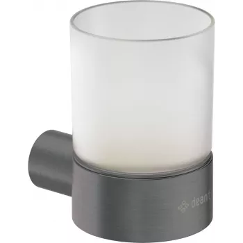 DEANTE OREA Wall-Mounted Tumbler in Matte Black