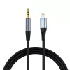 VIPFAN L05 Lightning to 3.5mm AUX Audio Cable, 1m, Gray