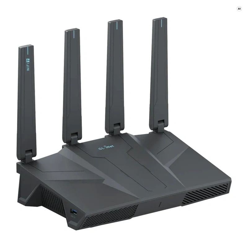 GL.iNet GL-BE6500 Wi-Fi 7 Tri-Band 2.5G Multi-Gigabit VPN Router