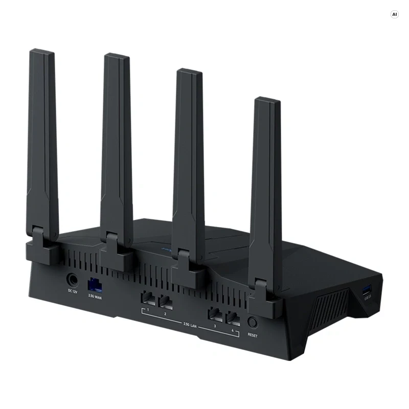 GL.iNet GL-BE6500 Wi-Fi 7 Tri-Band 2.5G Multi-Gigabit VPN Router