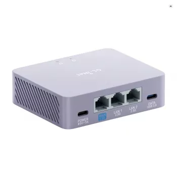 GL.iNet GL-MT5000 AX5400 Wi-Fi 6 Dual-Band Wireless Router with 2.5G Multi-Gigabit Ports, OpenWrt, WireGuard VPN, 1GB RAM, 8GB eMMC