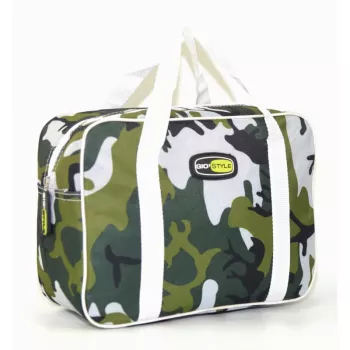 GIOSTYLE Camouflage 12L Thermal Bag, Assorted Colors (Fuchsia/Blue/Yellow/White)