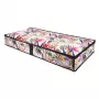 ORDINETT Clothes Storage Box 107x50x15 cm Floral Beauty