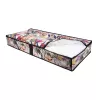 ORDINETT Clothes Storage Box 107x50x15 cm Floral Beauty