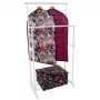 ORDINETT Deluxe Double White 88x43x98-175cm Vertical Clothes Airer