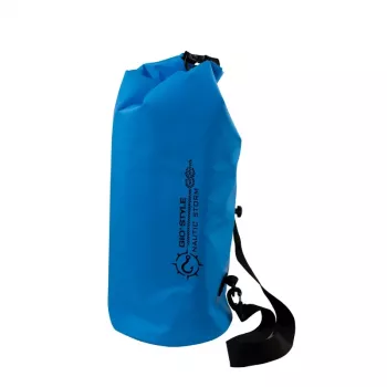 GIOSTYLE Waterproof Thermal Bag Dry Bag Nautic Storm L 20L, Ø23x63cm, Blue