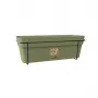 STEFANPLAST Balcony Set with Automatic Watering System and Metal Support 50x18x17 cm Green