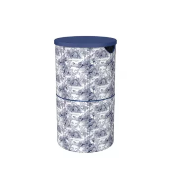 ORDINETT Kyoto Laundry Box Ø38x65cm Taupe 70L