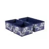ORDINETT Kyoto modular 3-piece organizer set anthracite grey