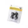 STEFANPLAST Set of 4 Swivel Wheels for Gulliver 1/2/3 Pet Carriers - Black