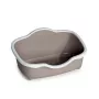 STEFANPLAST Cat Toilet Tres Chic Open 56x38.5x26 cm White/Light Grey