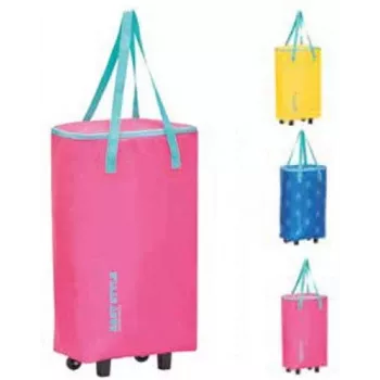 GIOSTYLE Easy Style Bag-Trolley Assorted, Yellow/Blue/Pink
