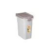 STEFANPLAST Pet Food Storage Container 15 L White/Light Gray